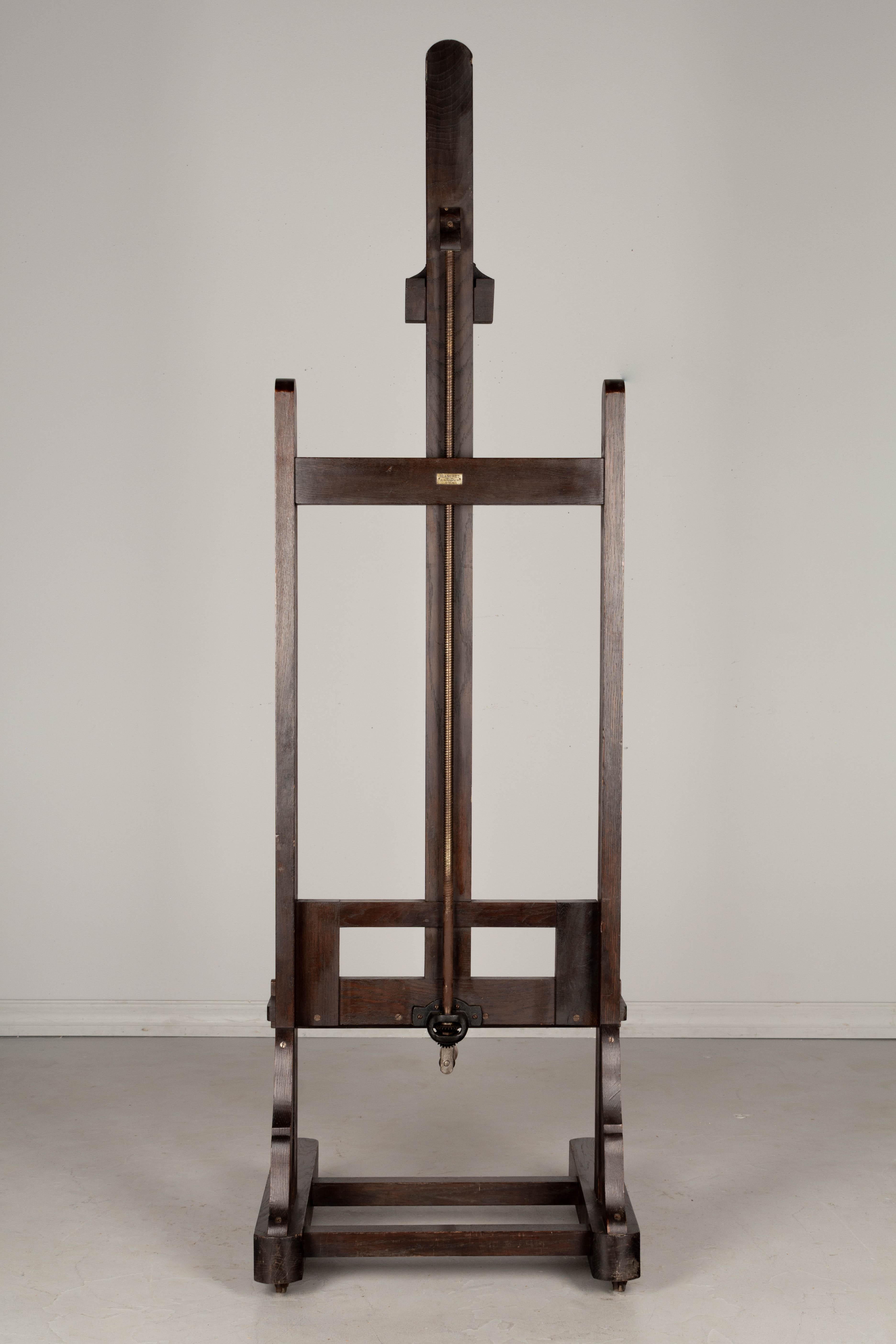 Iron French Chevalet or Painter's Easel