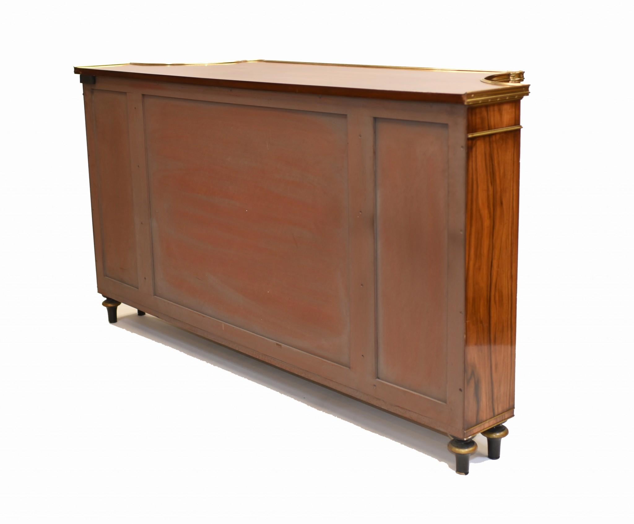 French Chiffonier Sideboard Chinoiserie Rosewood 1930s 12