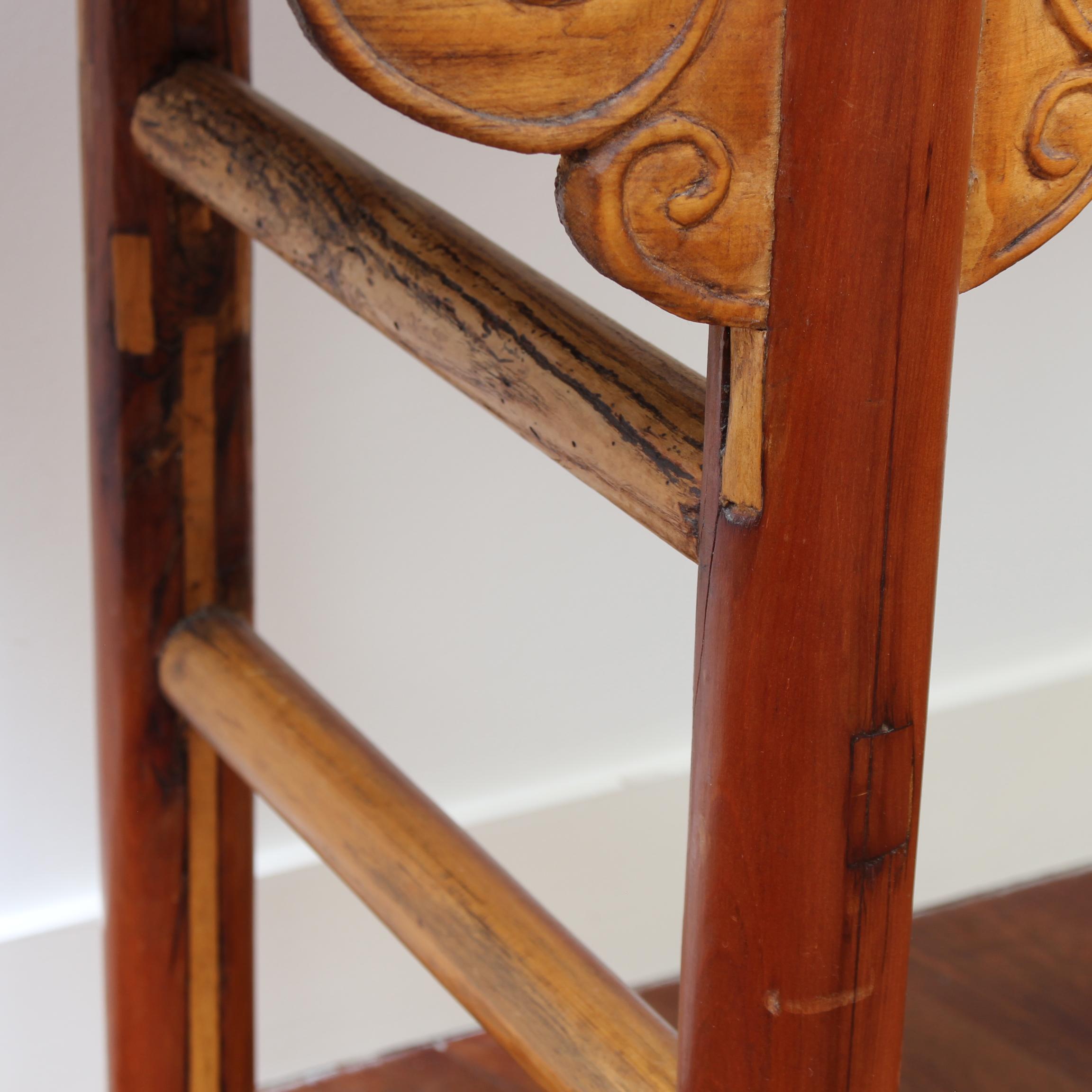 French Chinoise-Style Wood Console Table '20th Century' For Sale 17