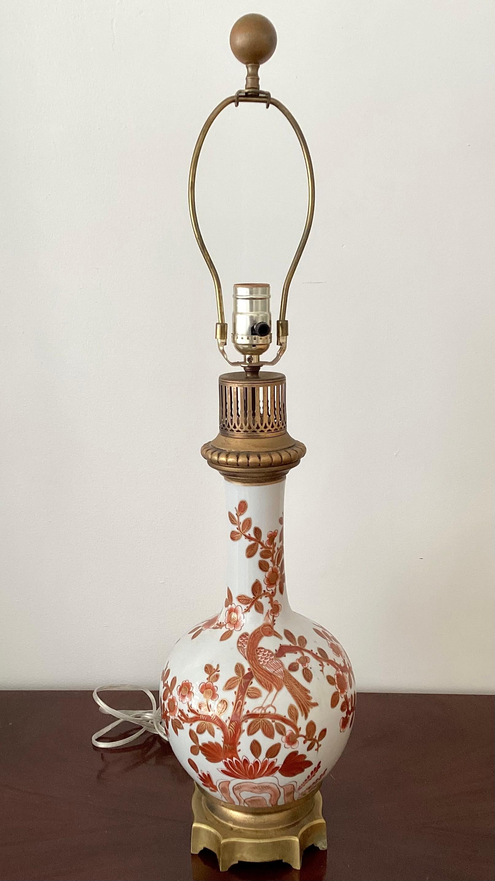 French Chinoiserie Table Lamp For Sale 5