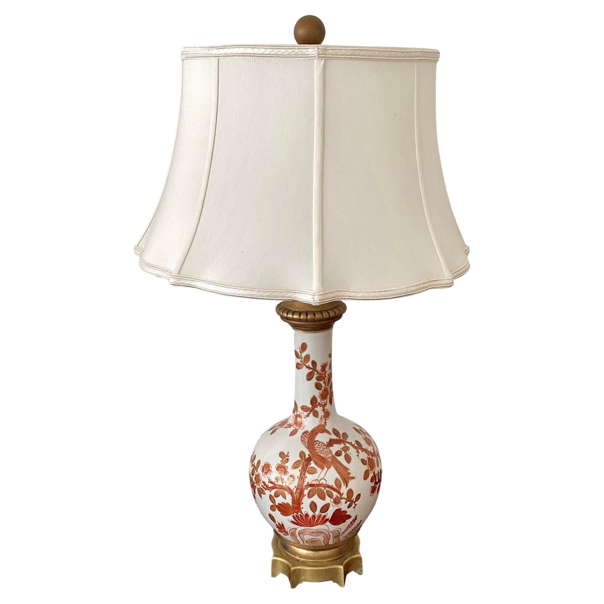 French Chinoiserie Table Lamp For Sale