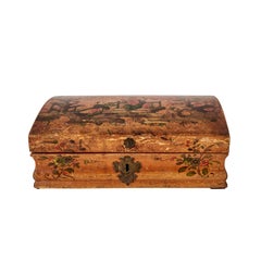 French Chinoiserie Wig Box