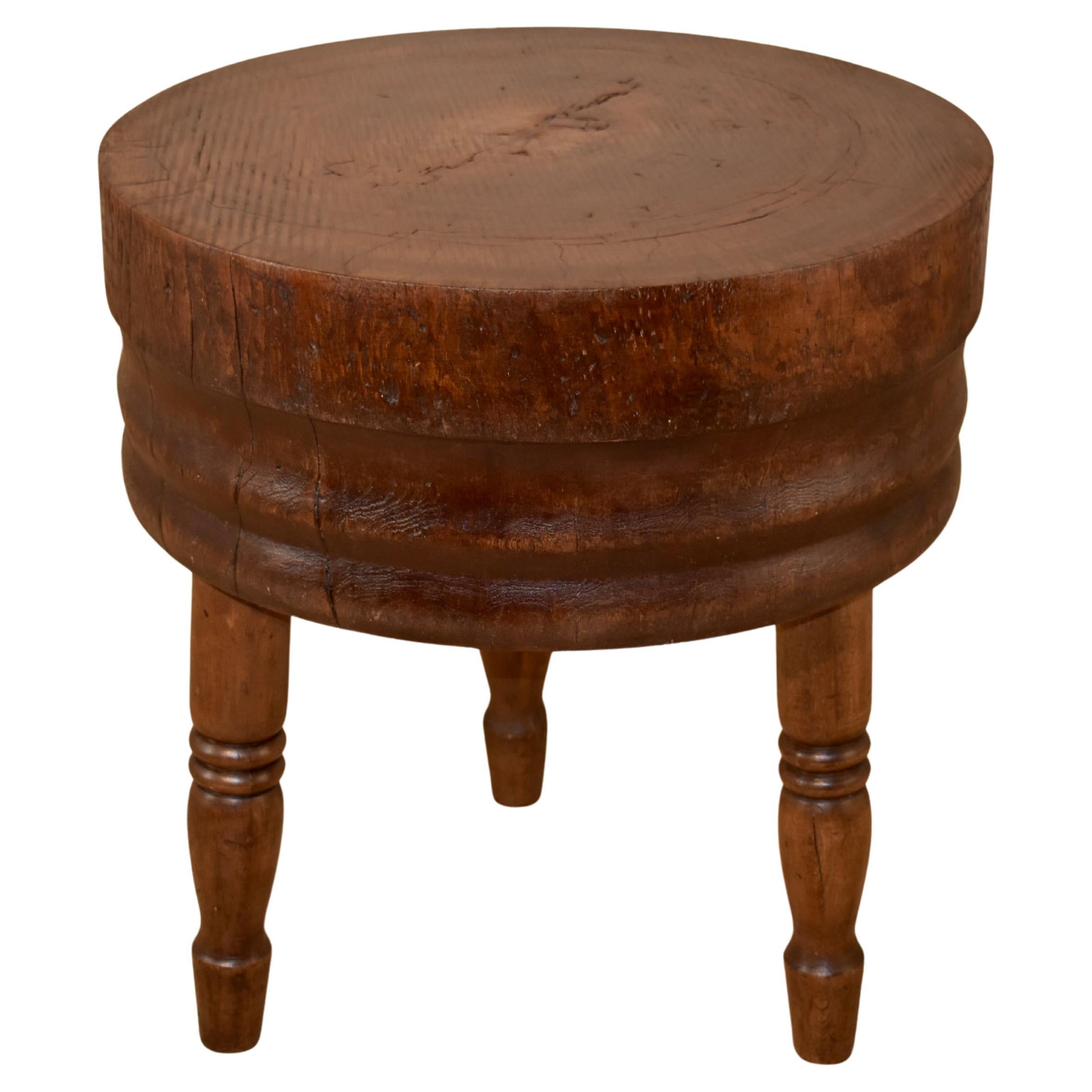 French Chopping Block, Circa 1920