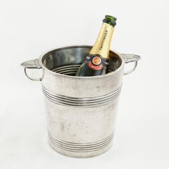 French Christofle Silver Champagne Bucket from Georges V Hotel in Paris