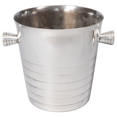 Secchiello da ghiaccio per champagne francese Christofle in silver plate