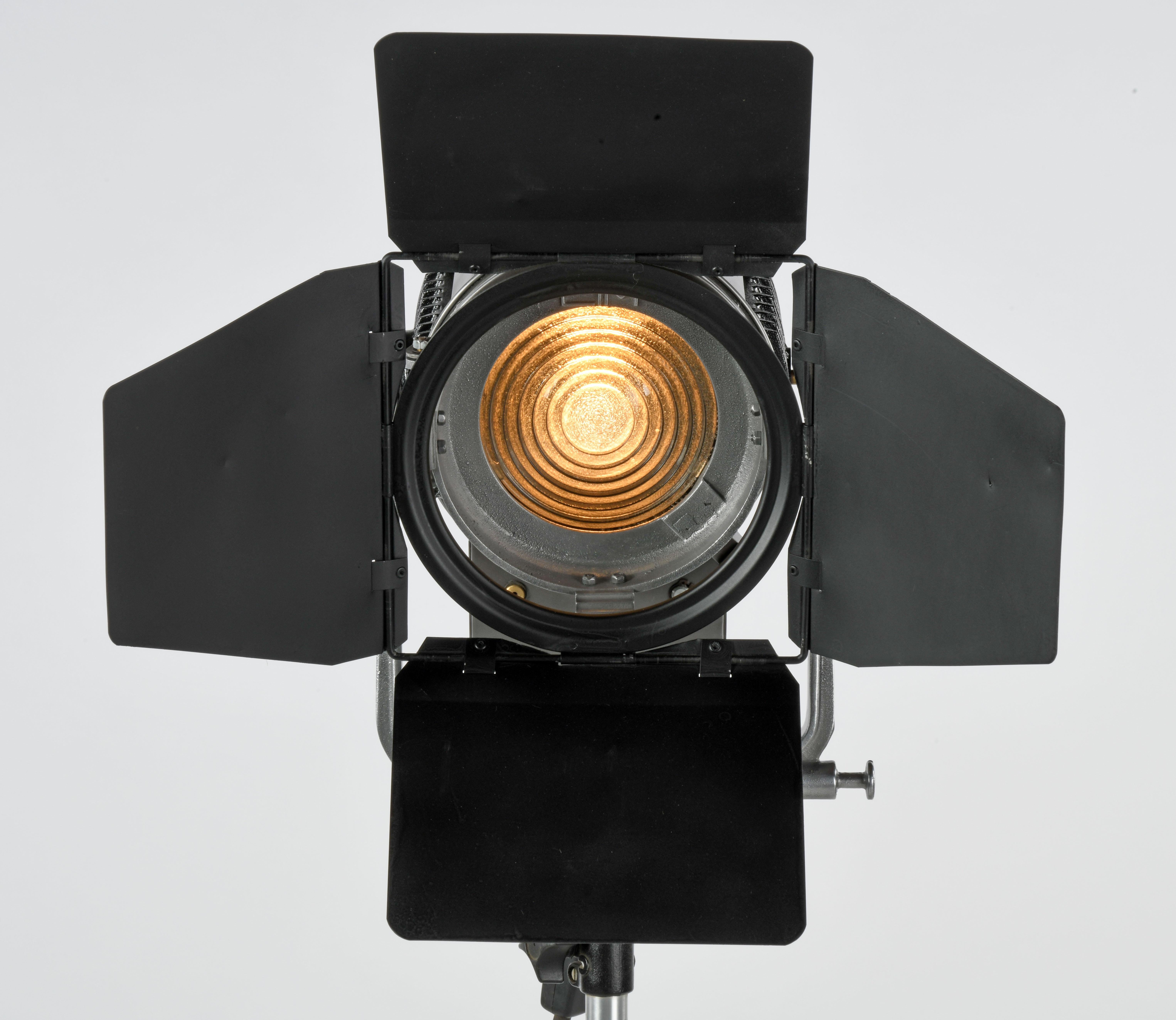 Late 20th Century French cinema projector from the 80s, completely refurbished with LED lightning