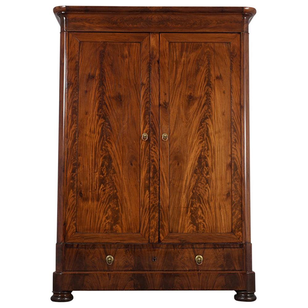French Louis Philippe Armoire  