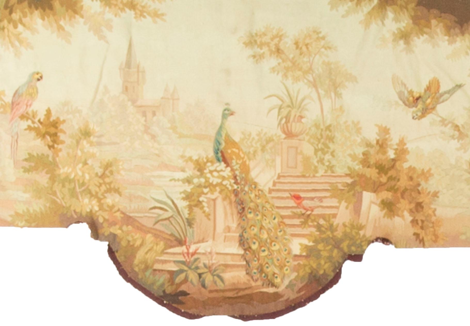 Tissé à la main Panneau de tapisserie français d'environ 1830 en vente