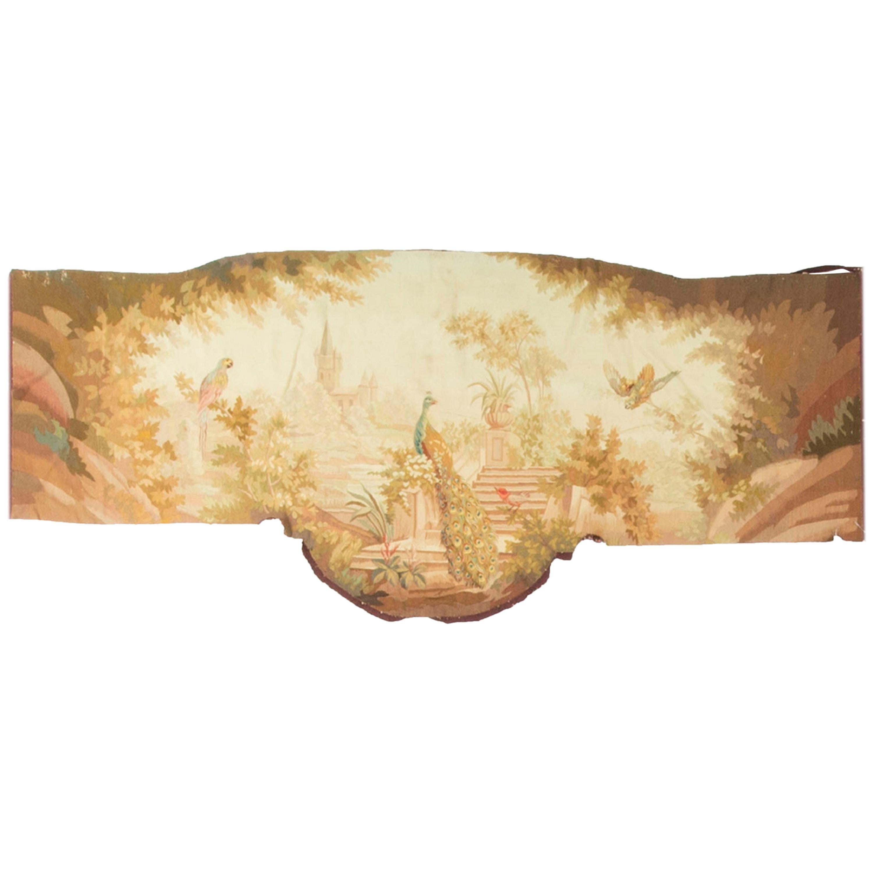 Panneau de tapisserie français d'environ 1830 en vente