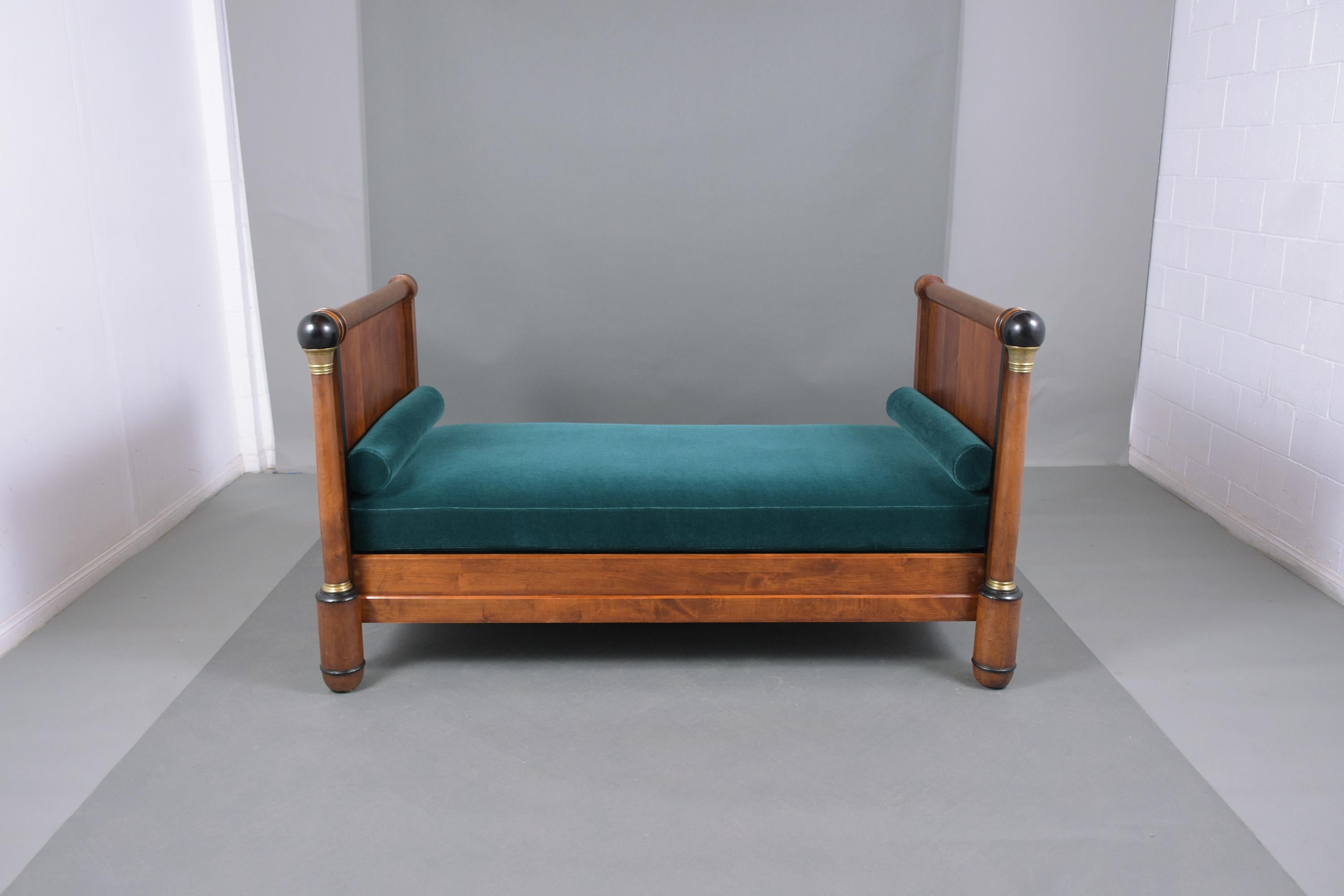 Mid-19th Century French, Circa 1850s, Empire Directoire Daybed