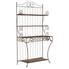 French Circa 1930 Wrought Iron Étagère / Boulangerie Racks