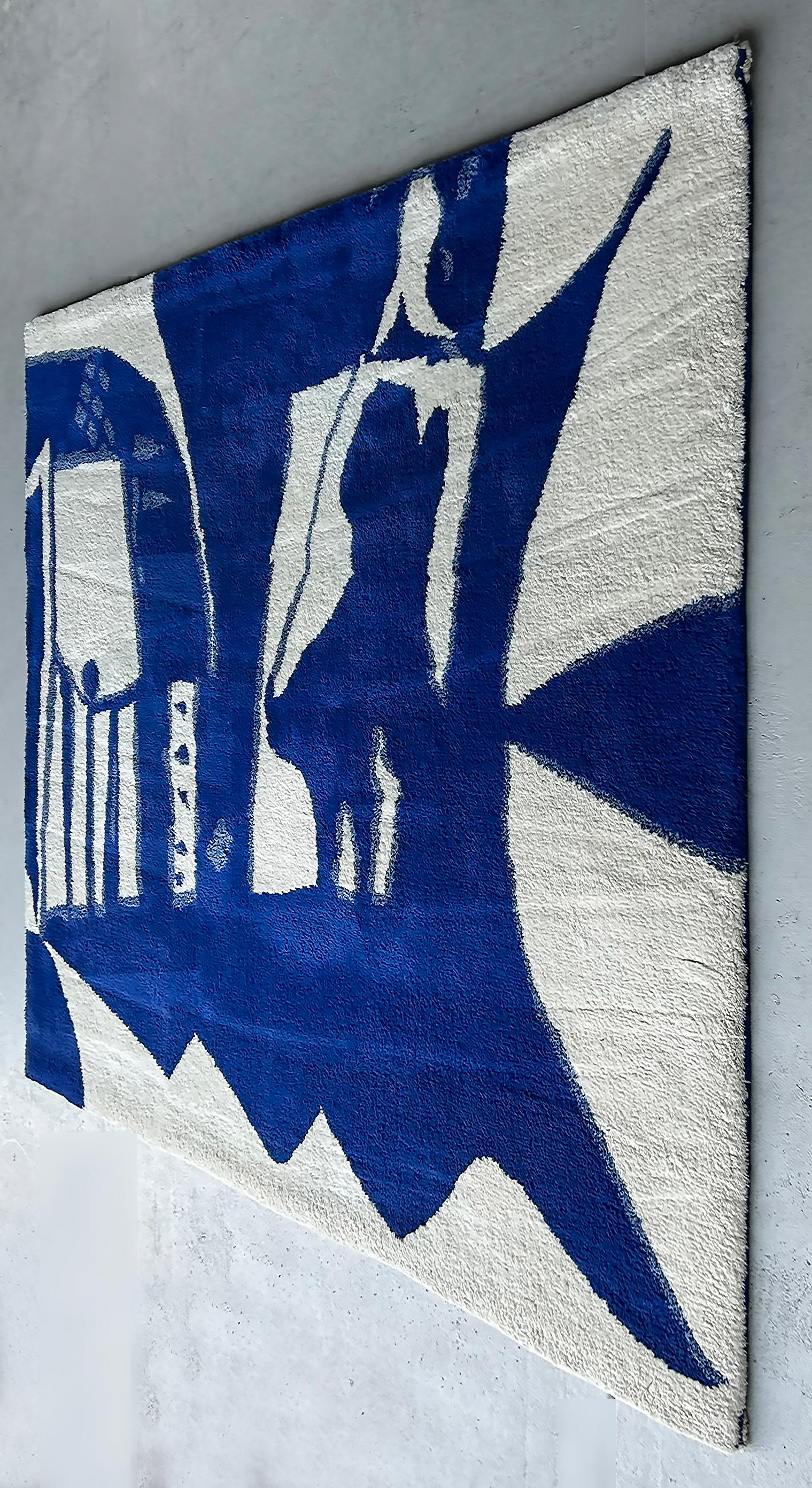 French circa 1967 Pablo Picasso Ombres Jacqueline Tapestry in Wool For ...
