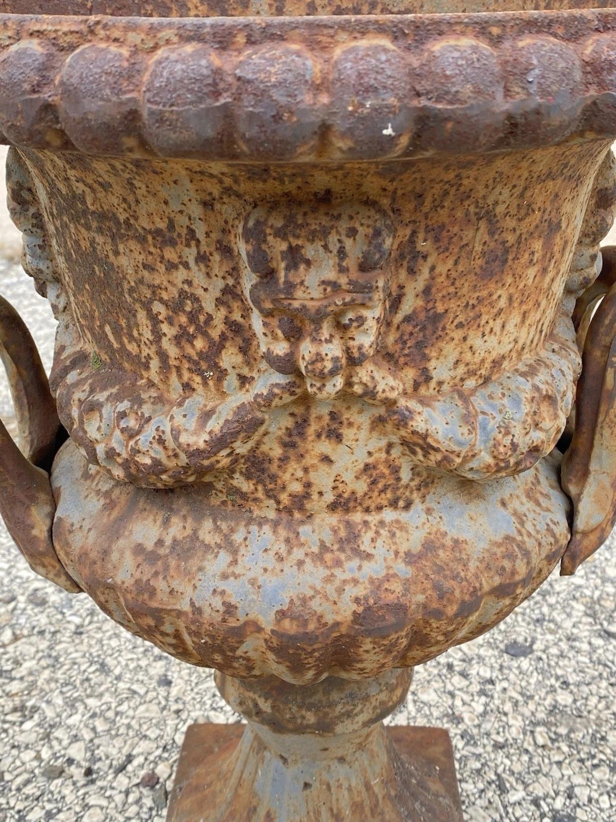 Other French Classical Style Cast Iron Urn Form 17