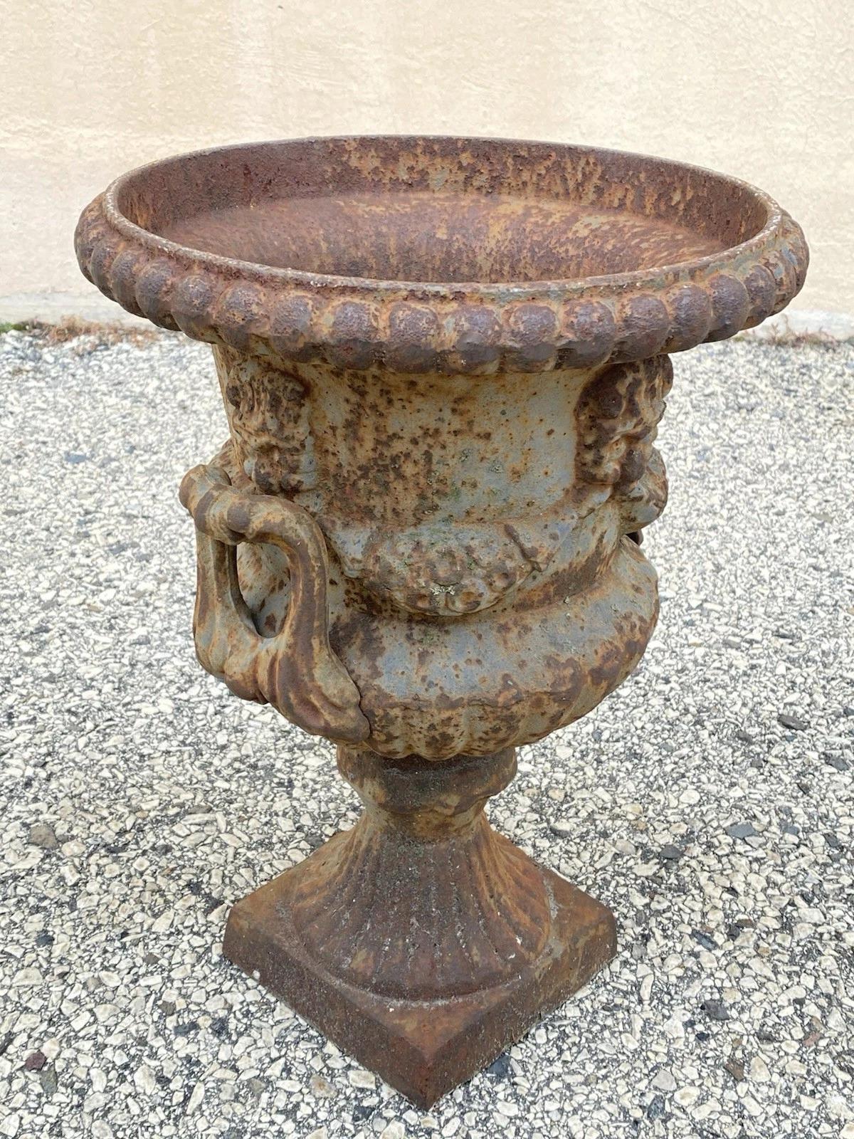 Unknown French Classical Style Cast Iron Urn Form 17