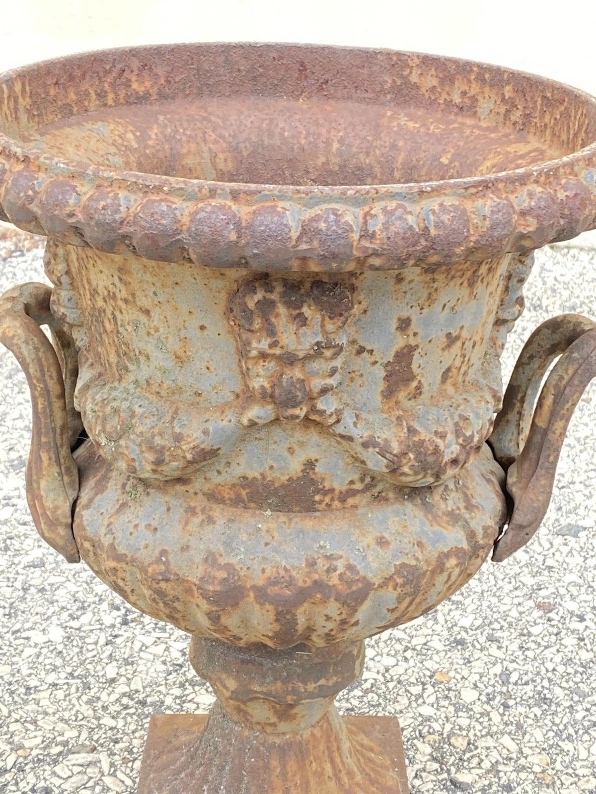 French Classical Style Cast Iron Urn Form 17