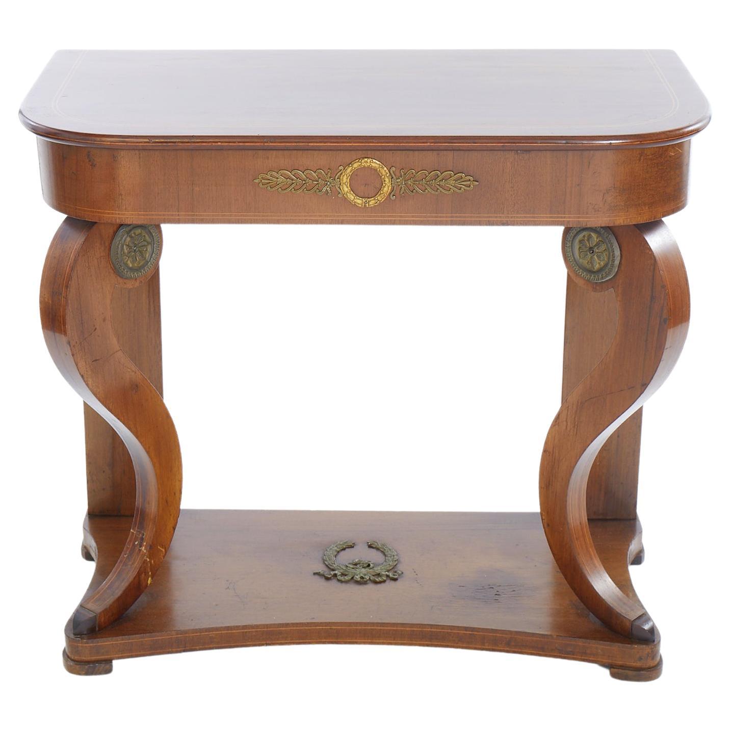 French Classical Style Pier / Console Table For Sale