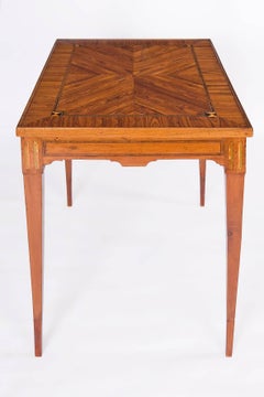 French Classicist Rosewood Game Table