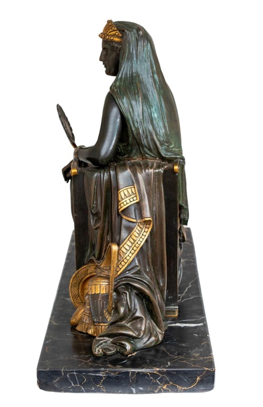 Français Bronze patiné « Cléopâtre » français, 19e siècle en vente