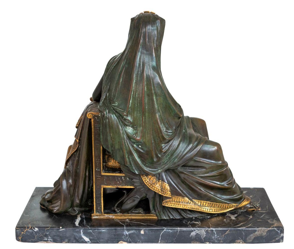 Doré Bronze patiné « Cléopâtre » français, 19e siècle en vente