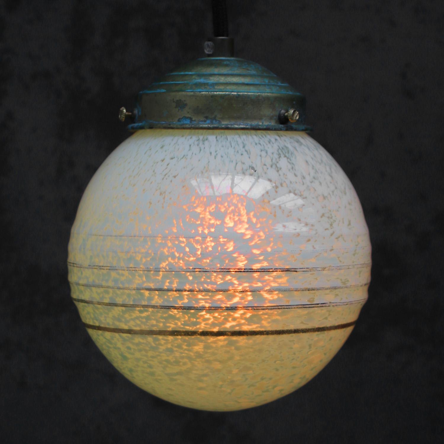 Français Lampe pendante française 