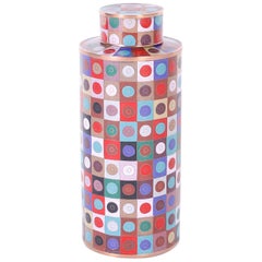 French Cloisonne Canister