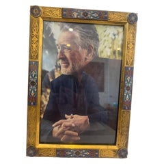 French cloissone trimed easel picture frame