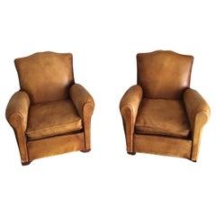 Chaises Club Françaises set de 2