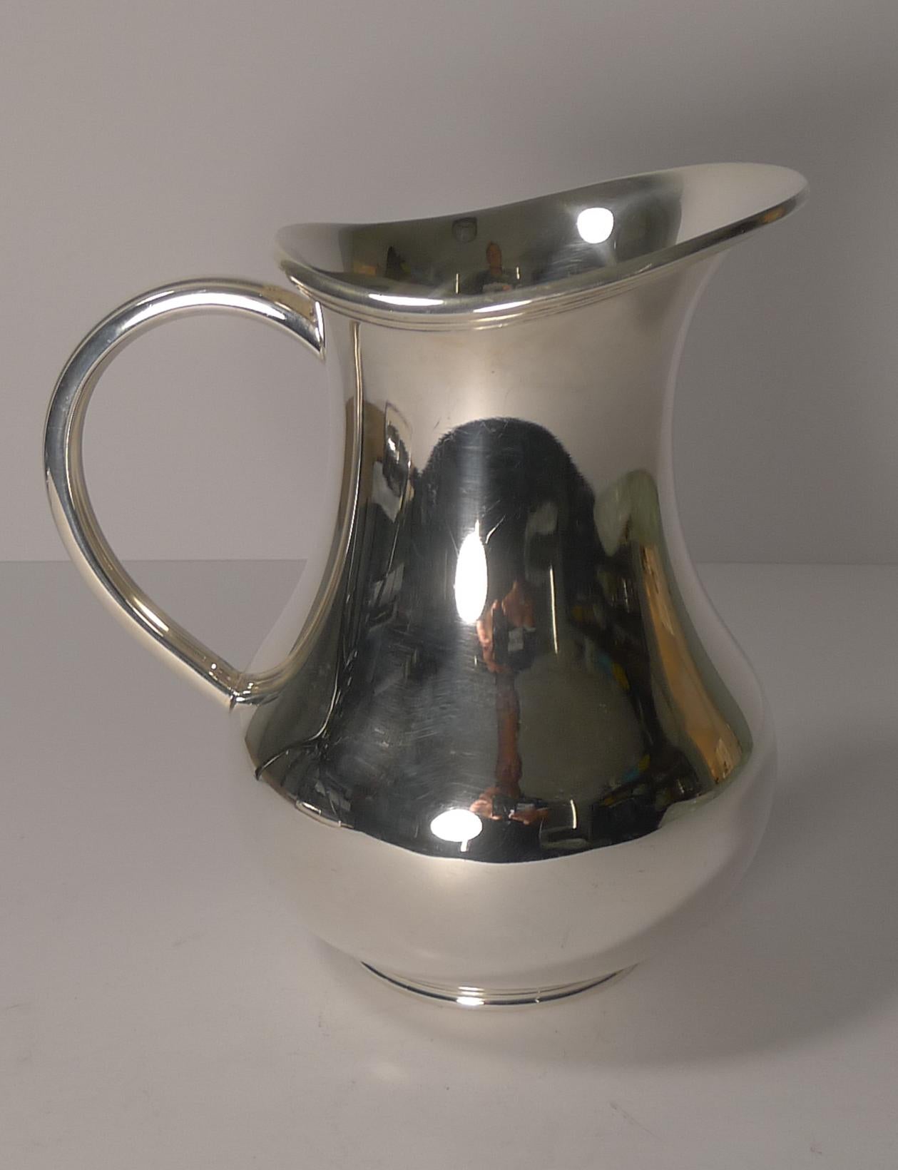 Art Deco French Cocktail / Bar Water Jug by Christofle, Paris