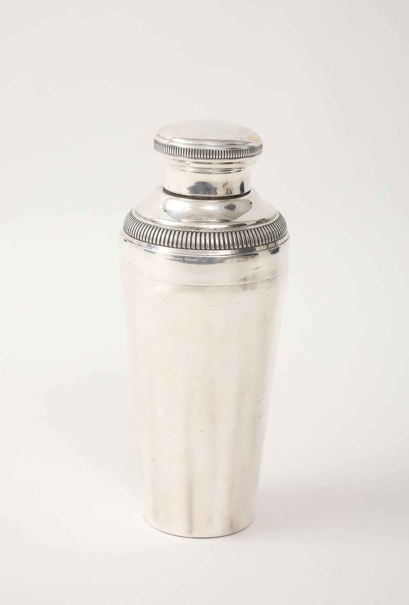 Art Deco French Cocktail Shaker For Sale