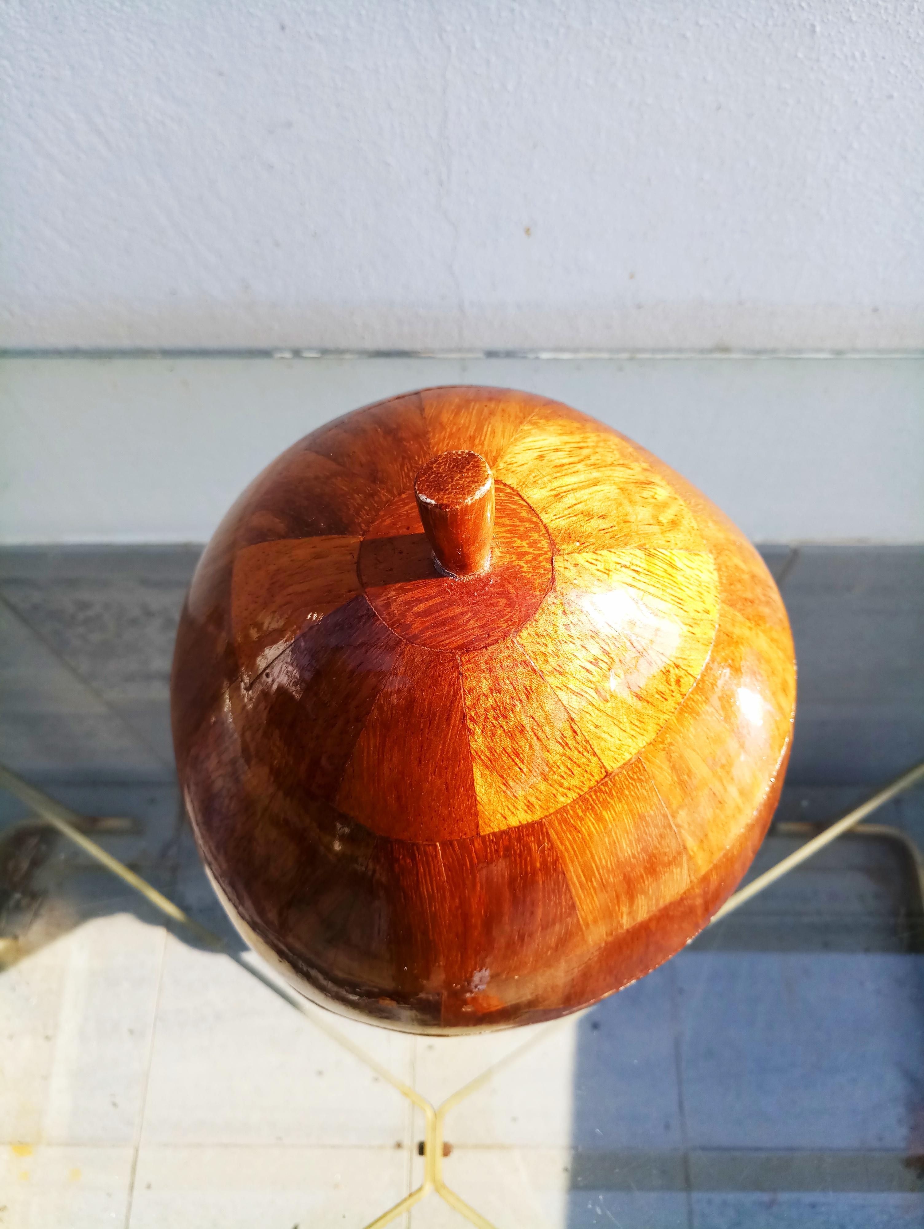 French Coconut Marquetry, 1950s For Sale 2