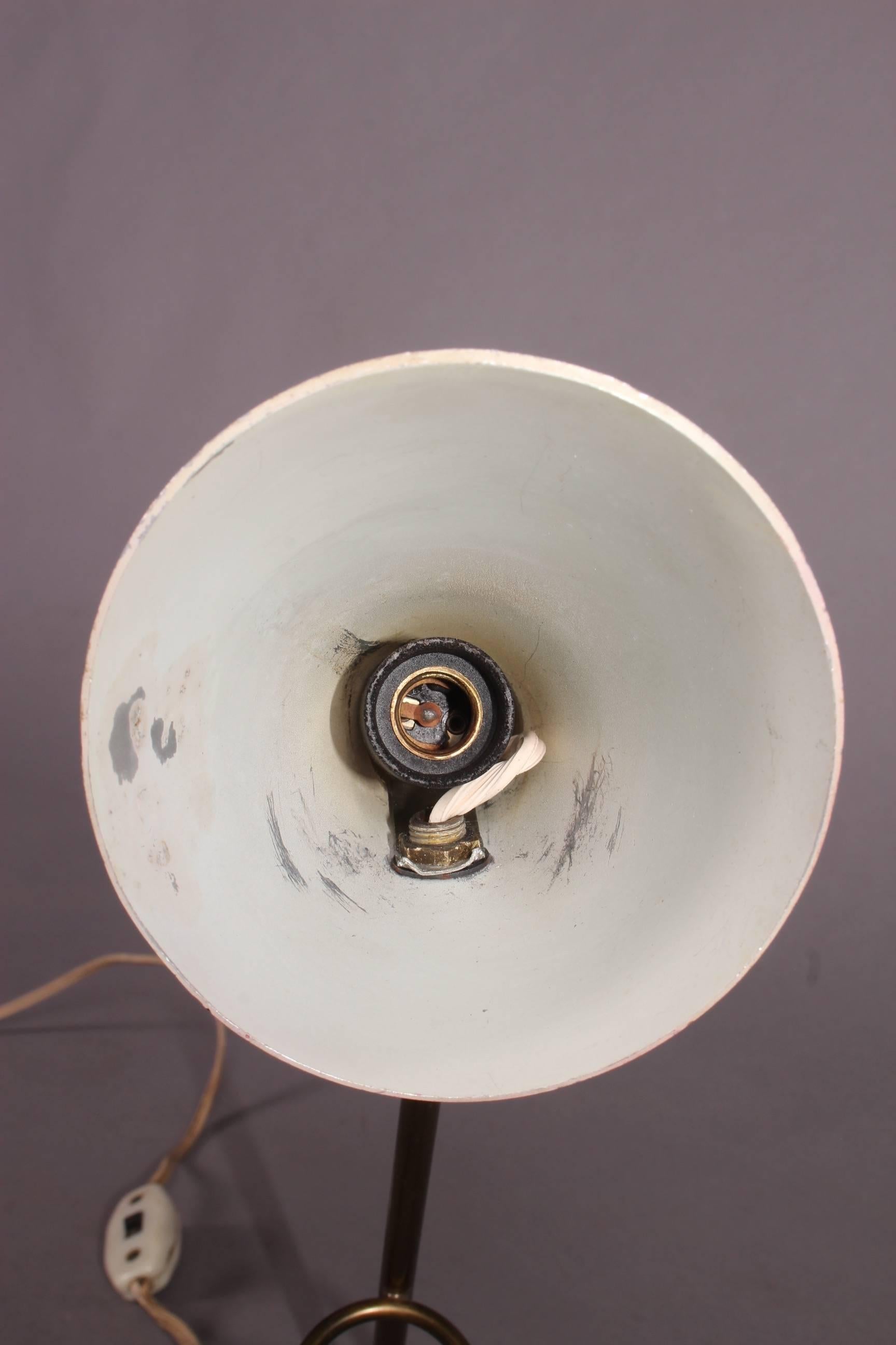 Metal French Cocote Table or Wall Lamp