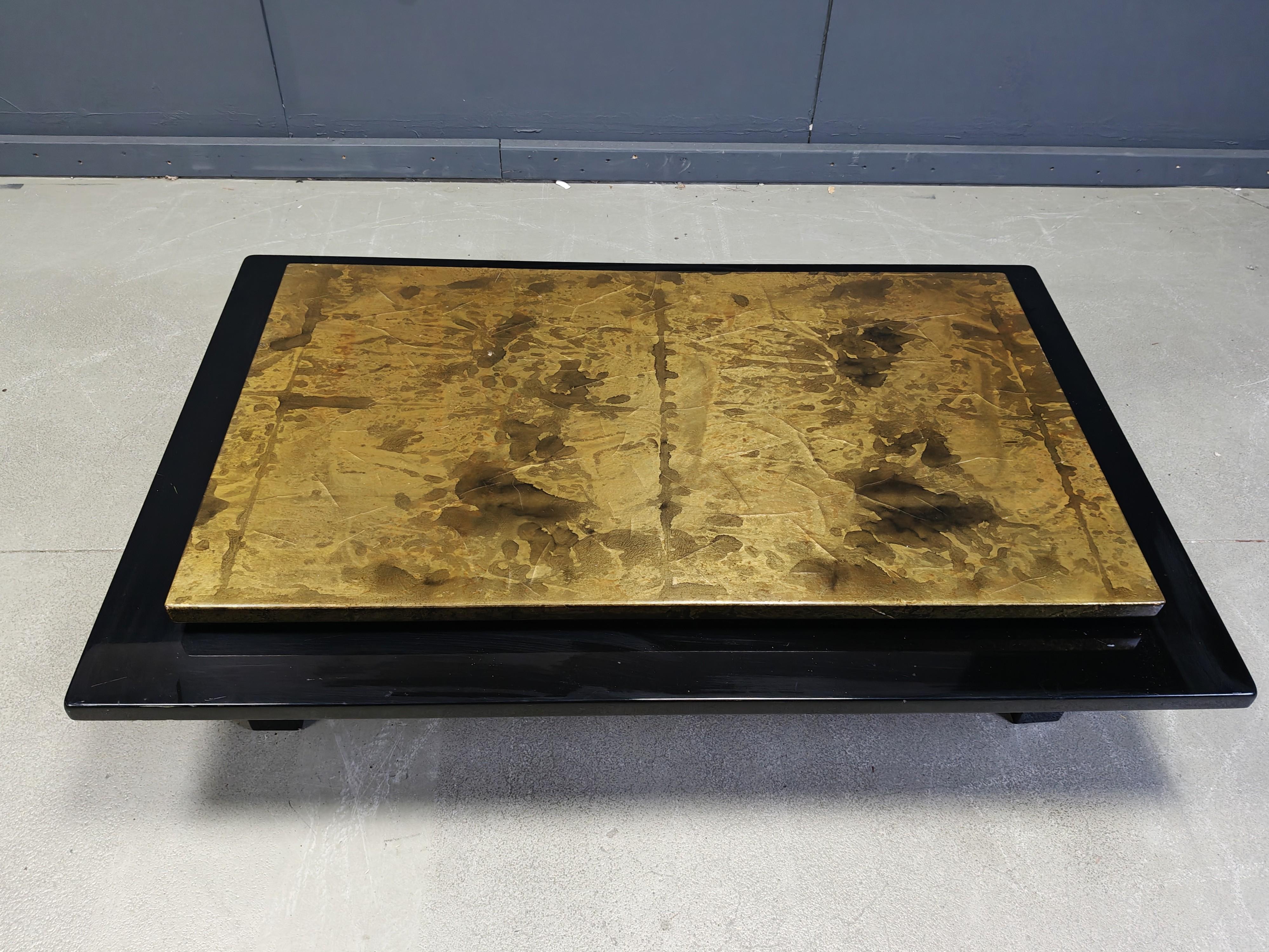 Table basse française par Guy Lefevre pour Maison Jansen, 1970 4