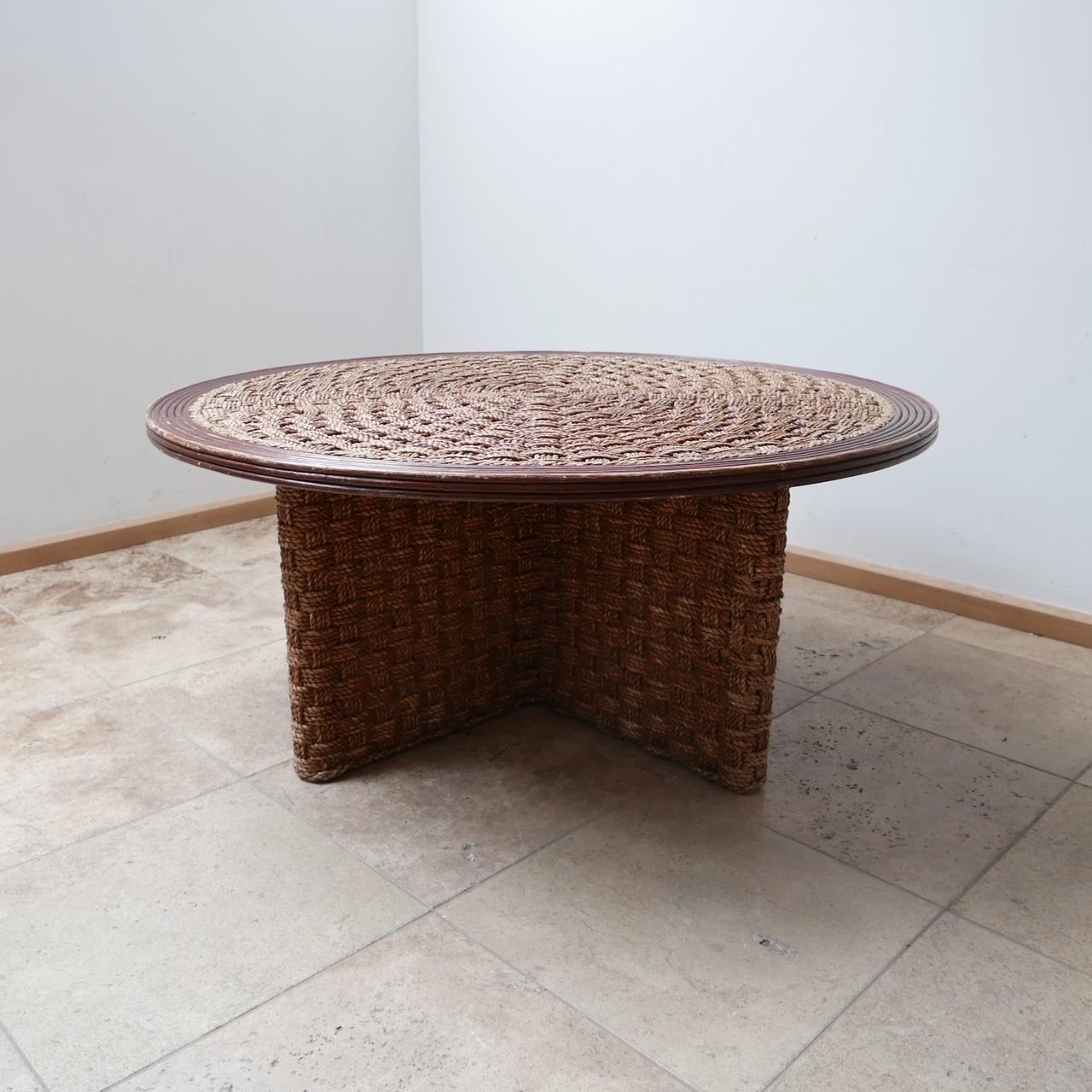 French Coffee Table in Manner of Audoux-Minet In Good Condition For Sale In London, GB