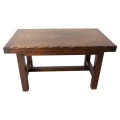 French Coffee Table Iroko, circa 1960