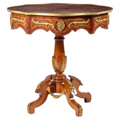 FRENCH COFFEE TABLE LOUIS XV STYLE 19th Century