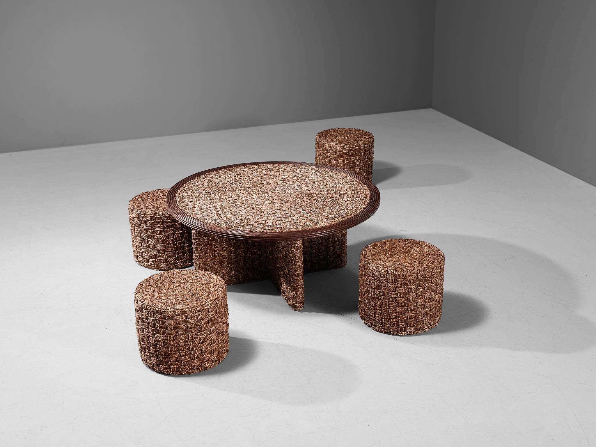 coffee tables with stools