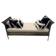 French Cold Steel Daybed