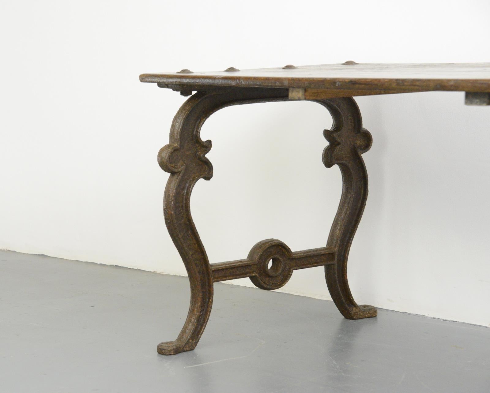 Industrial French Colonial North African Work Table, circa 1800