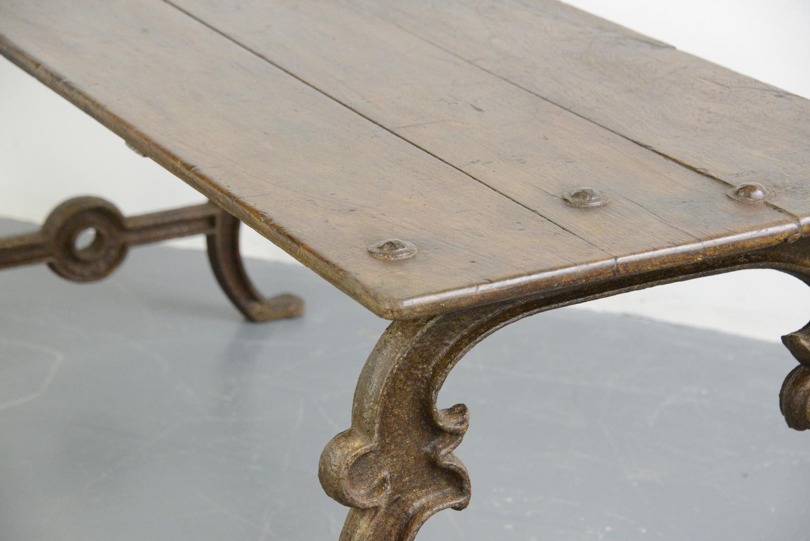 Iron French Colonial North African Work Table, circa 1800