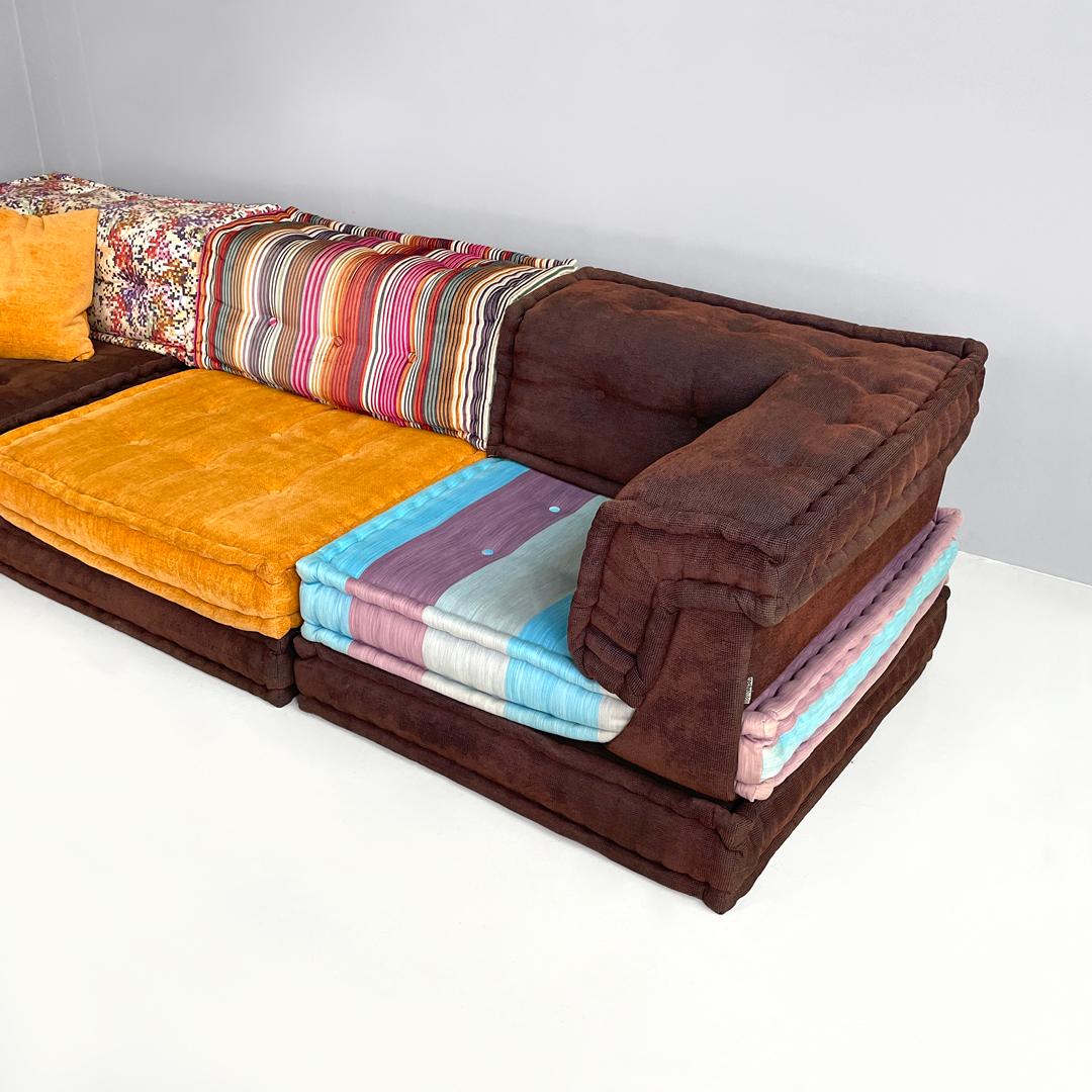 Divano modulare francese colorato Mah Jong di Hans Hopfer per Roche Bobois, anni 2000 in vendita 2