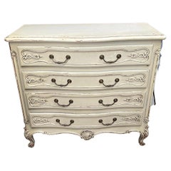 Vintage French Commode Chest of Drawers with Original Finish