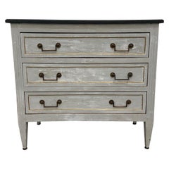 French Commode Louis XV Style Patinated from Early 20th Century