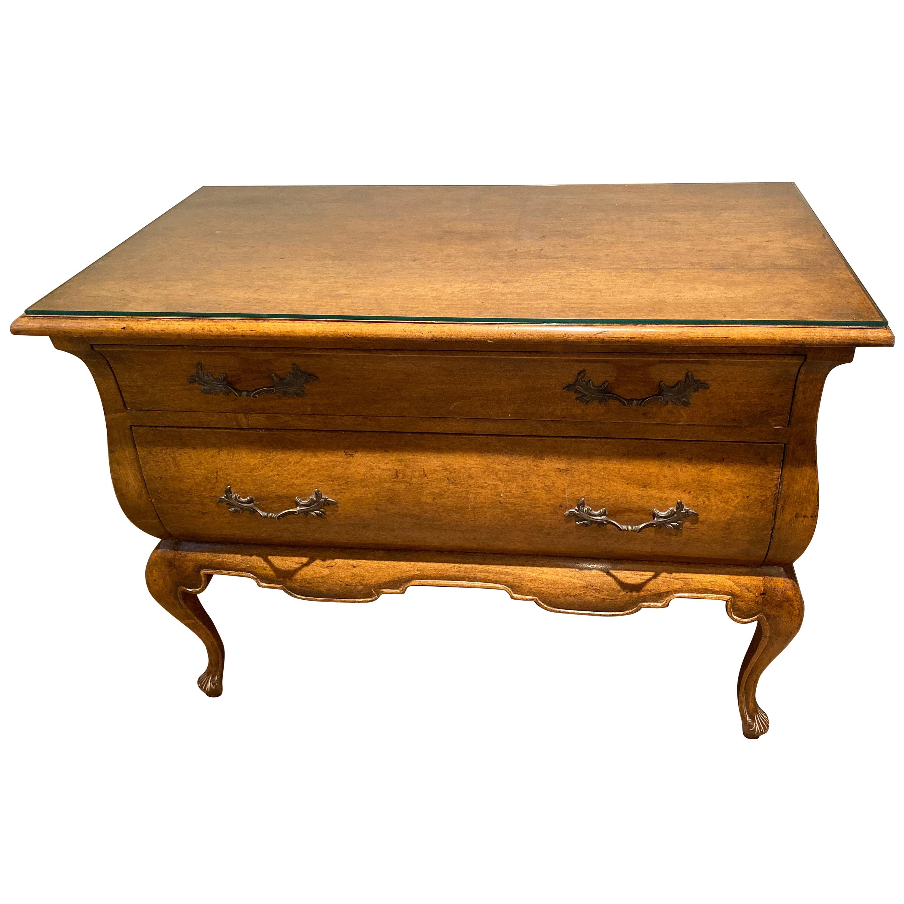 Minton-Spidell Dutch Bombe Chest or Nightstand / 2 available  For Sale