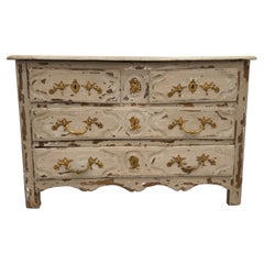 Antique French Commode Parisienne Patinated from Early 19th Century