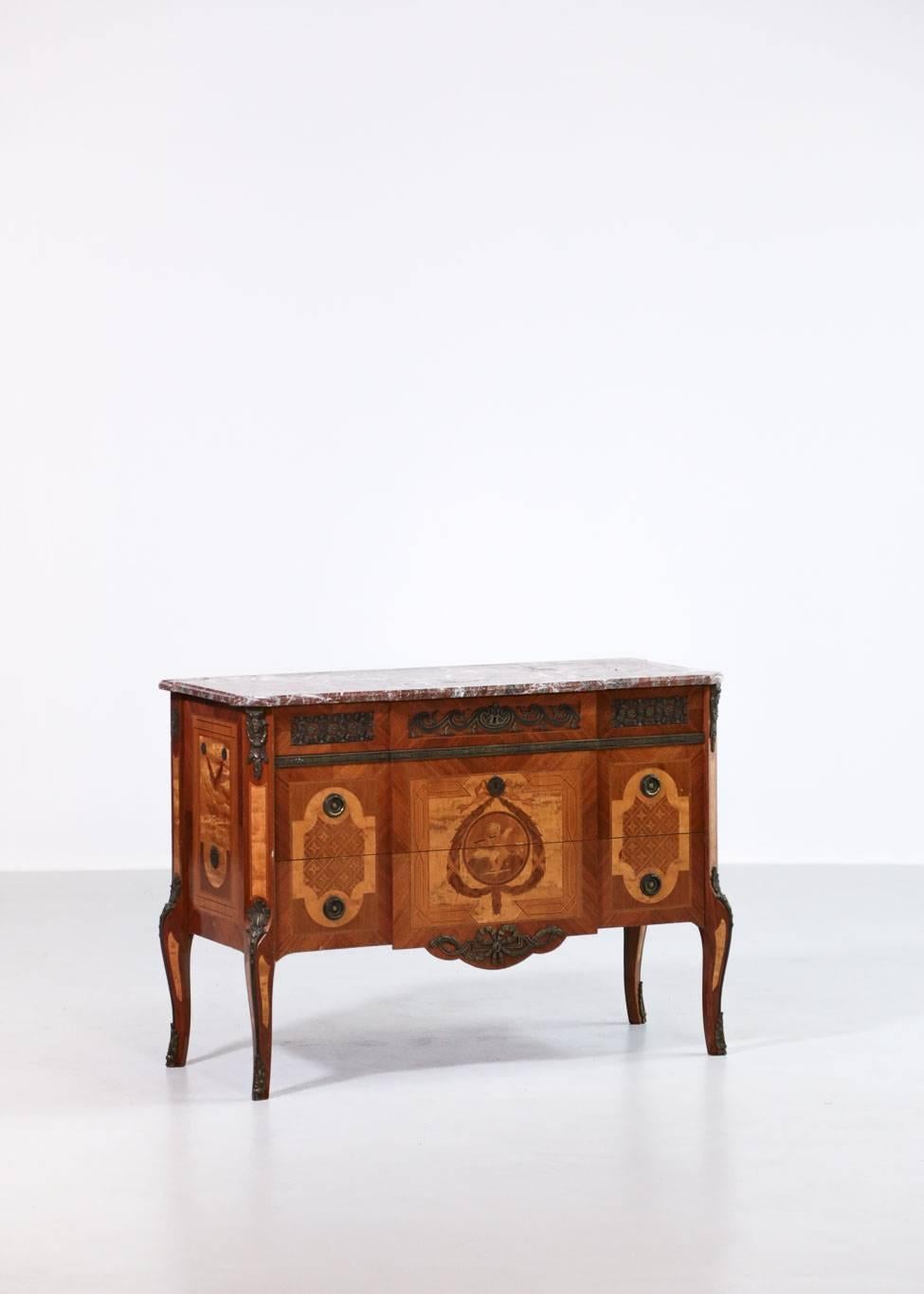 20th Century French Commode Style of Louis XV-XVI