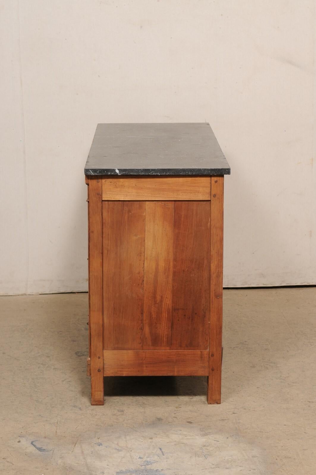 French Commode w/Black Marble Top, 19th C. For Sale 3