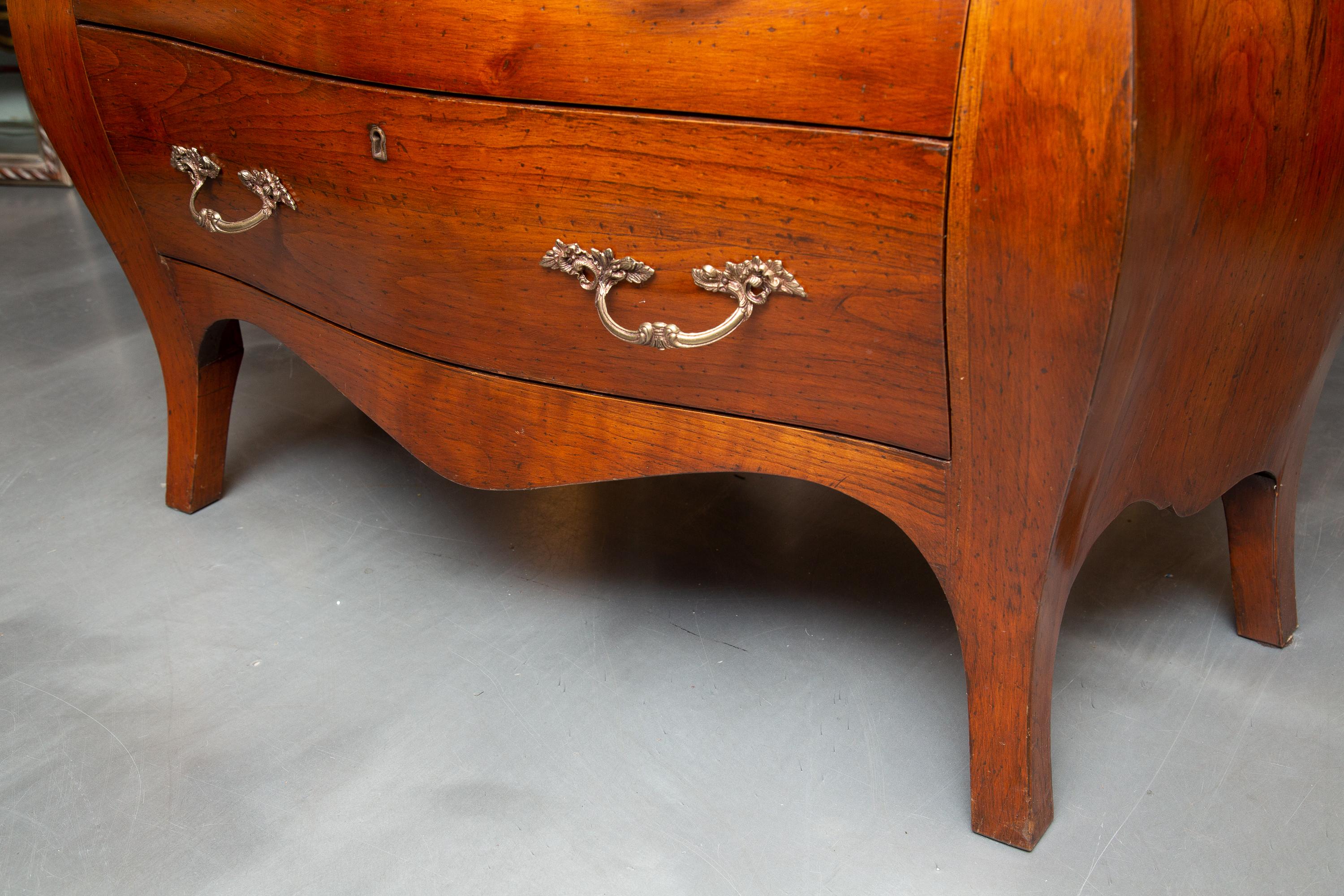 Louis XV French Commode with Marble Top For Sale