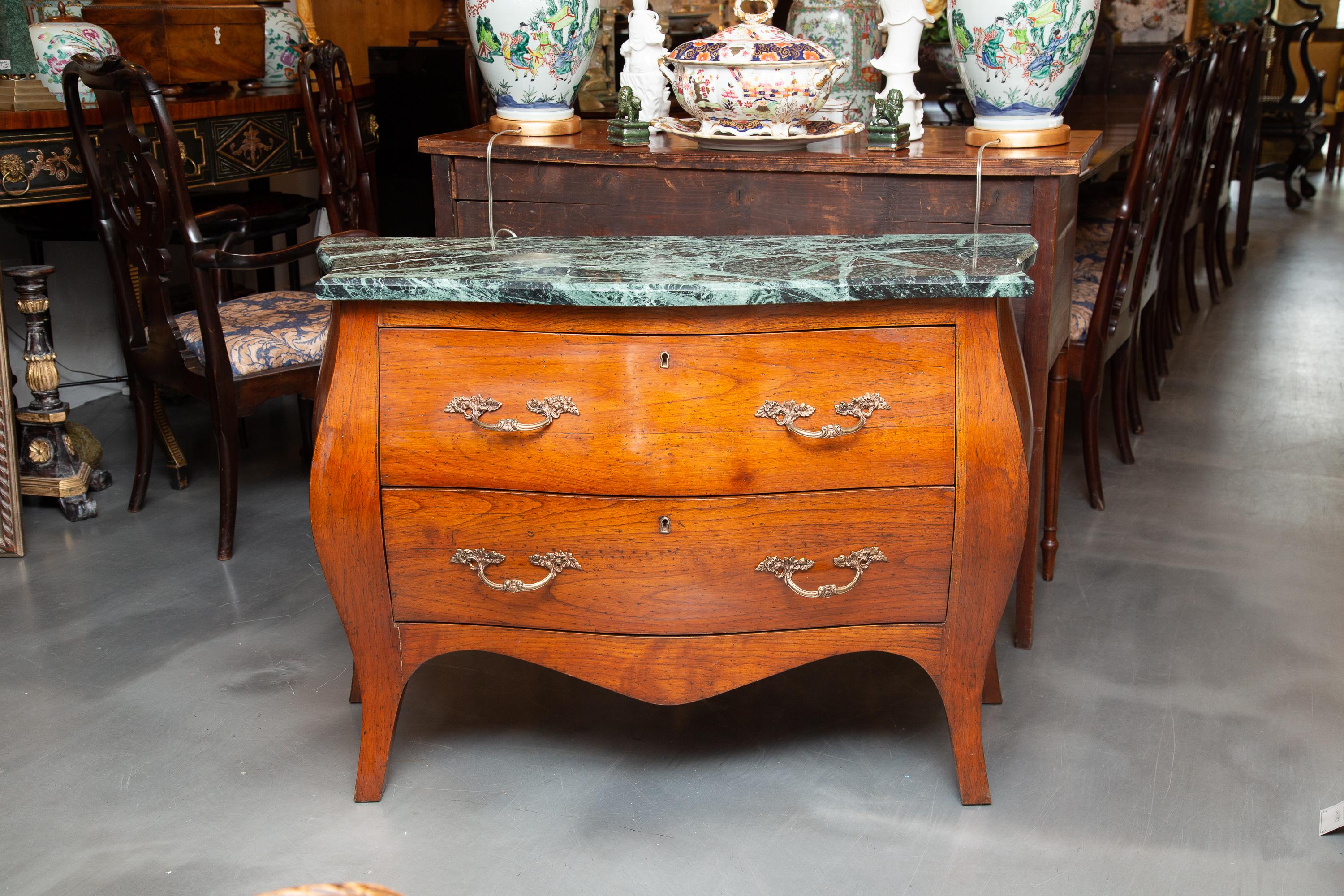20th Century French Commode with Marble Top For Sale