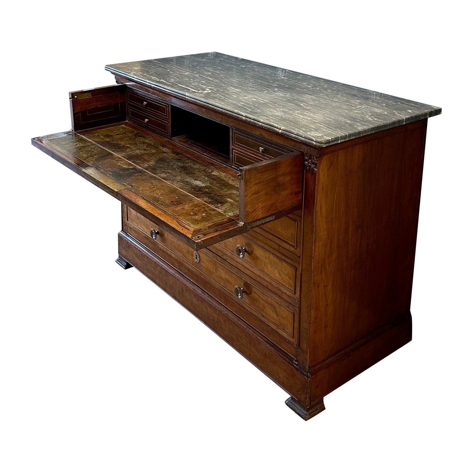 French commode with secretaire For Sale