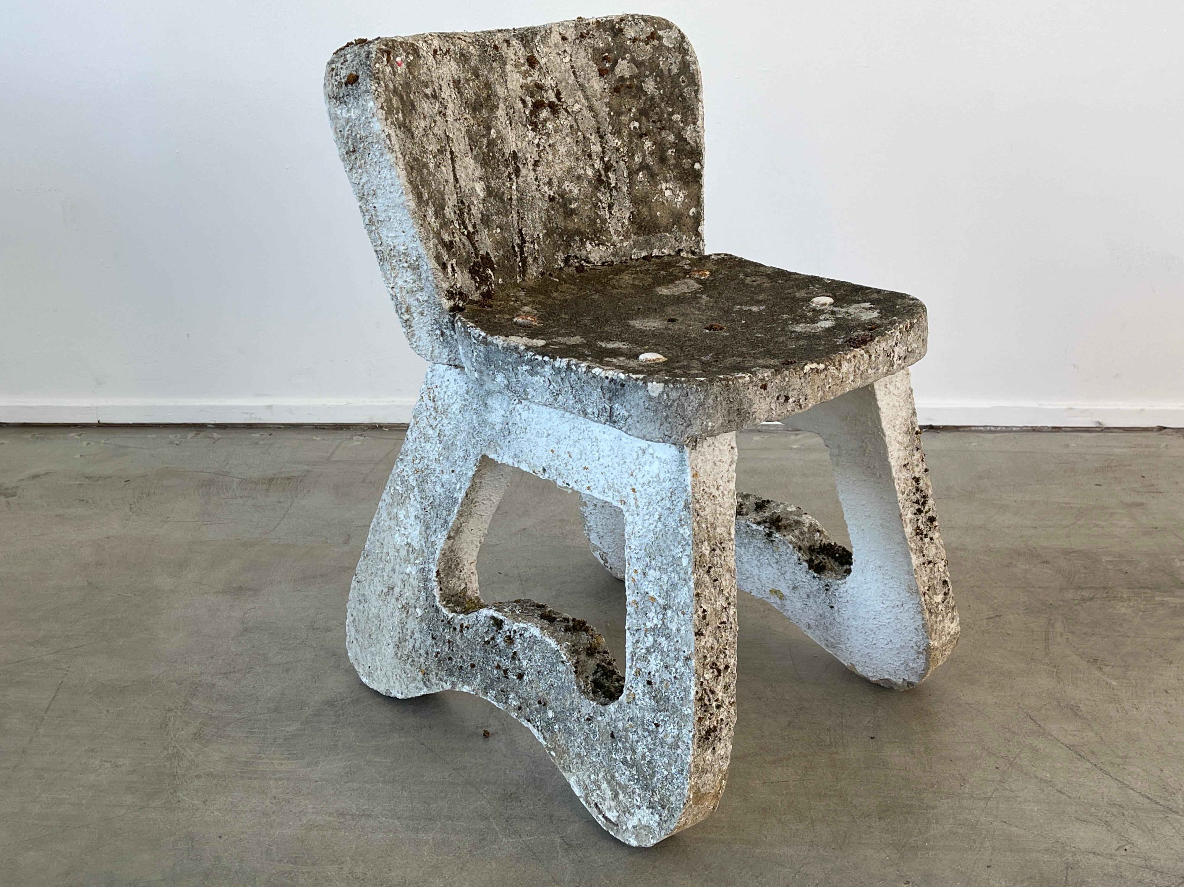 French Concrete Chairs For Sale 5